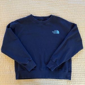 The North Face women’s dark blue sweatshirt cropped M